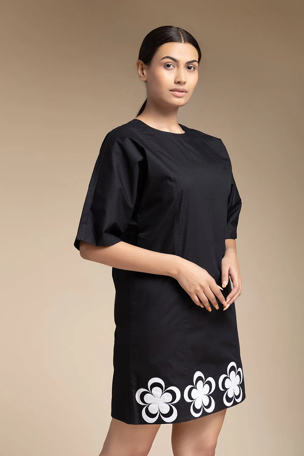 Shift Dress - Black