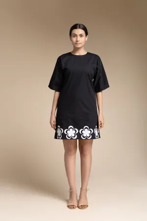 Shift Dress - Black