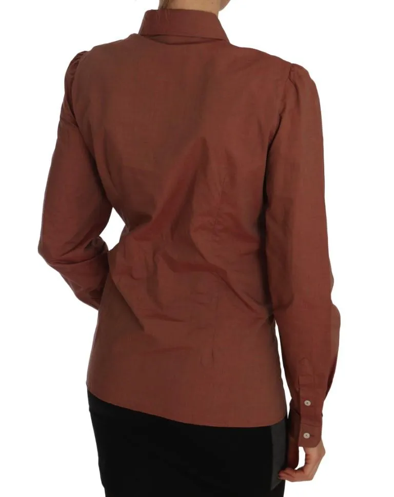 Shirt Orange Cotton Top Dress