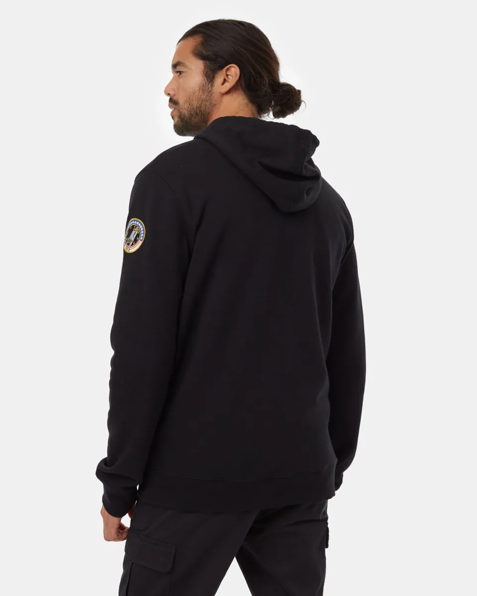 Shuttle Patch Zip Hoodie