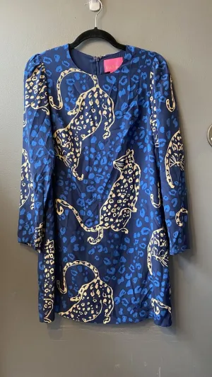 Silk Leopard Shift Dress