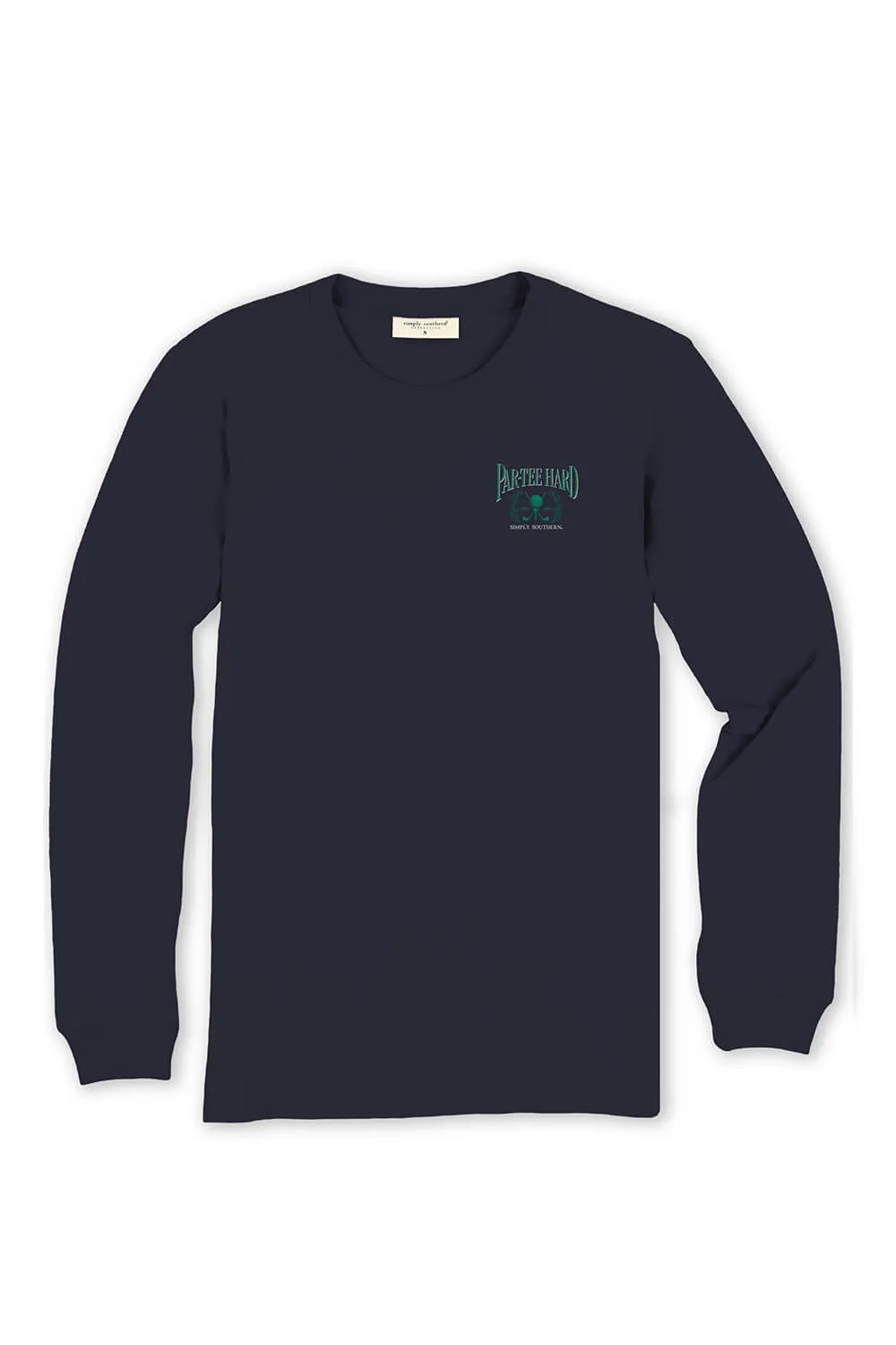 Simply Southern Long Sleeve Partee Hard T-Shirt for Men in Navy | MN-LS-OLD-NIGHTSKY