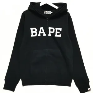 [S~L] DS! Bape Spell Out ABC Camo Head Full Zip Hoodie