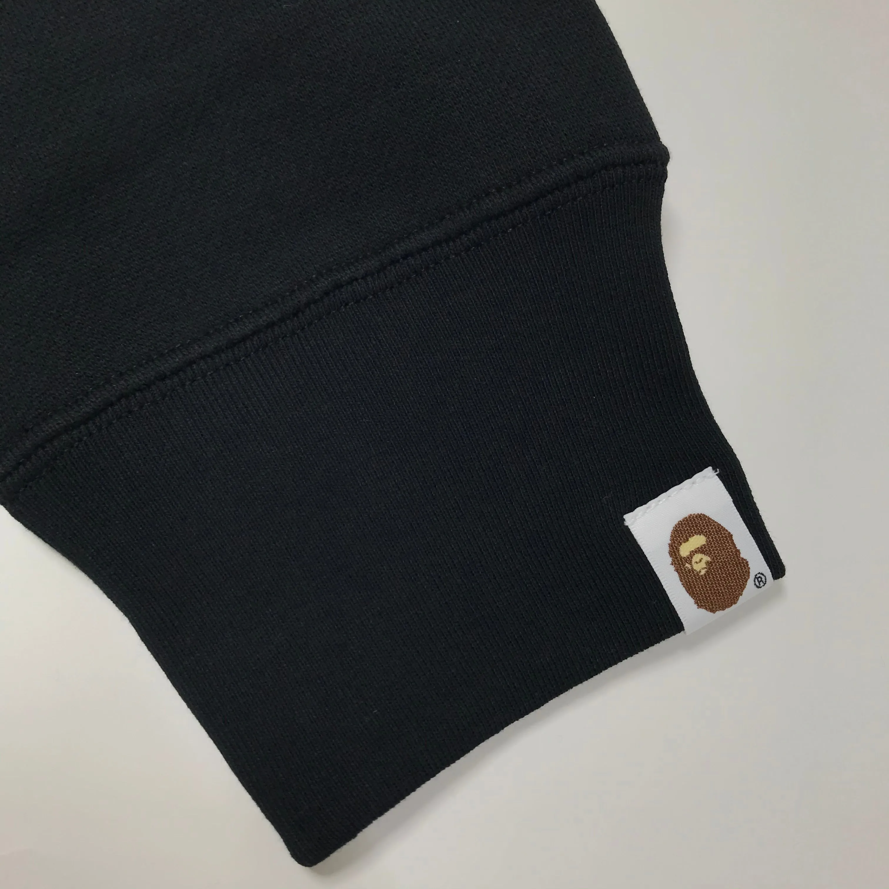 [S~L] DS! Bape Spell Out ABC Camo Head Full Zip Hoodie