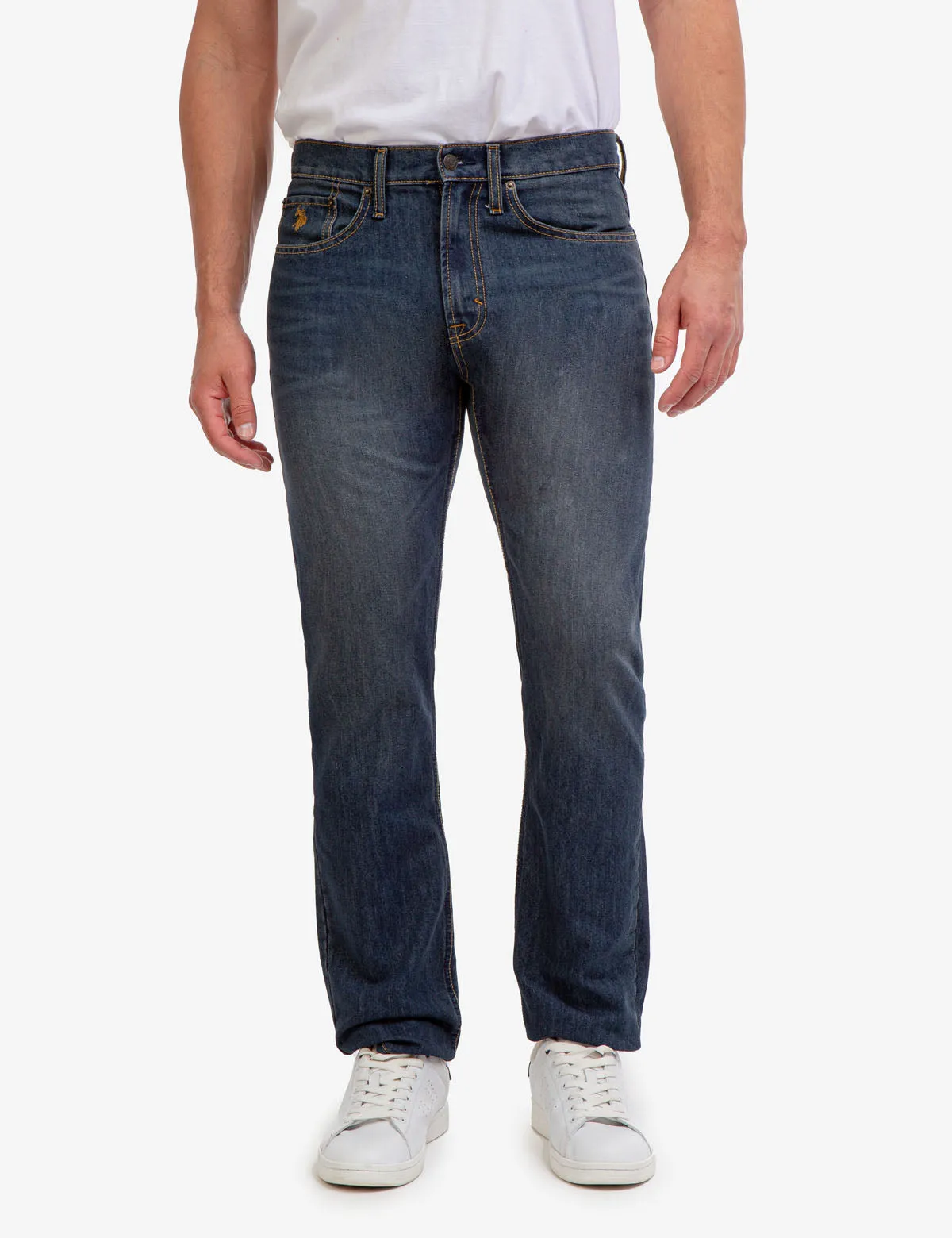 SLIM STRAIGHT FIT JEANS