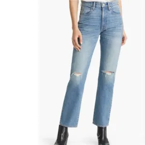 ⭐️SLVRLAKE Stella High Waist Slim Straight Leg Jeans in Badlands ⭐️
