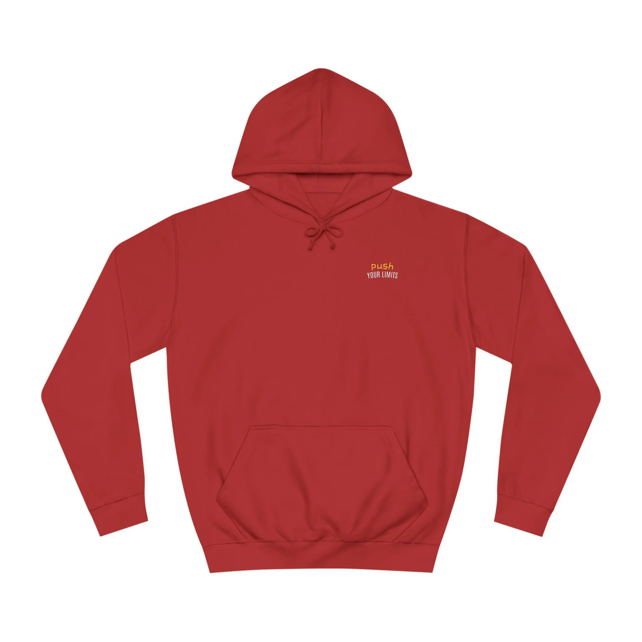 SNRG Unisex Hoodie - Push Your Limits, Sweatshirt, Hooded Jacket, Casual Pullover, Trendy Apparel, Outerwear, Hoodie