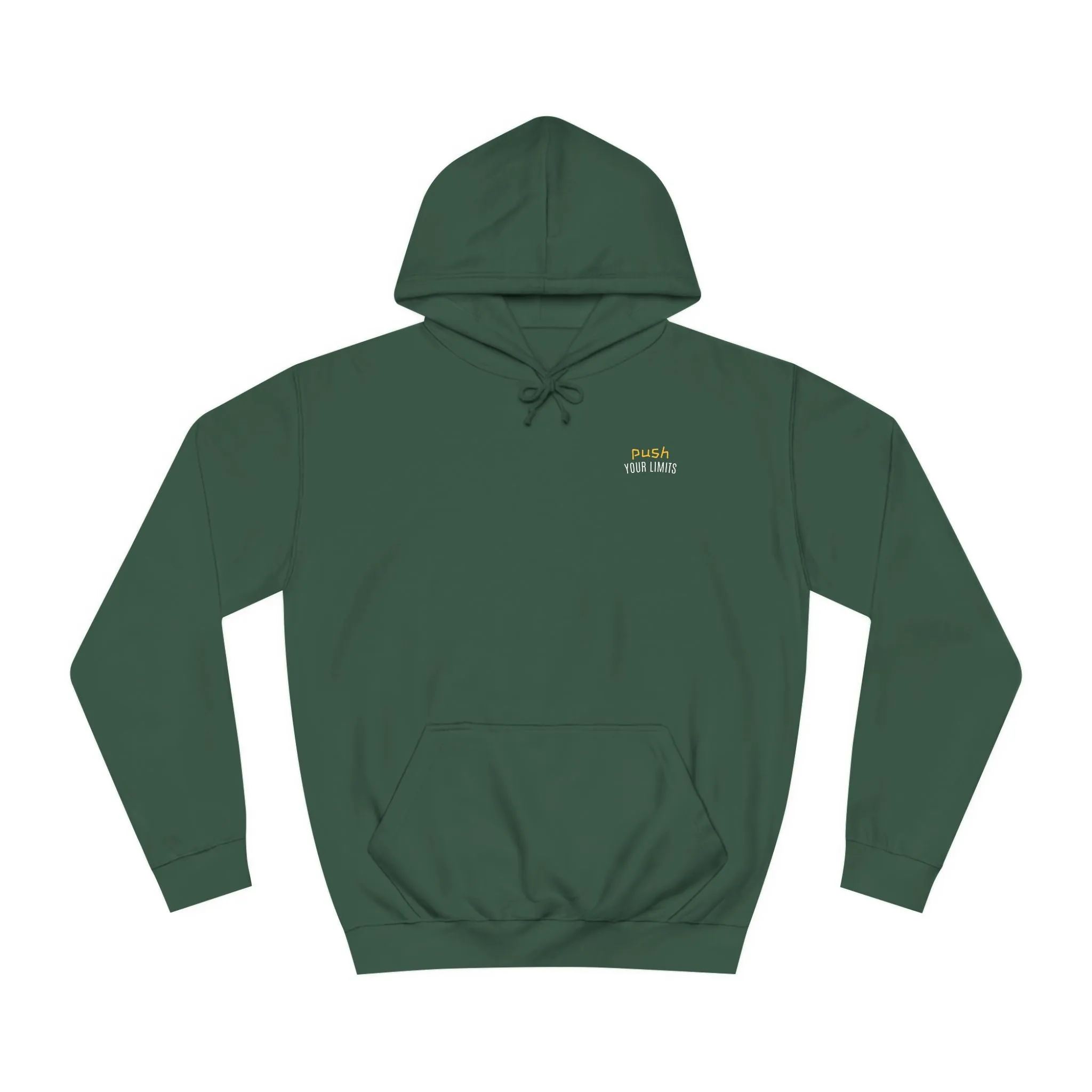 SNRG Unisex Hoodie - Push Your Limits, Sweatshirt, Hooded Jacket, Casual Pullover, Trendy Apparel, Outerwear, Hoodie