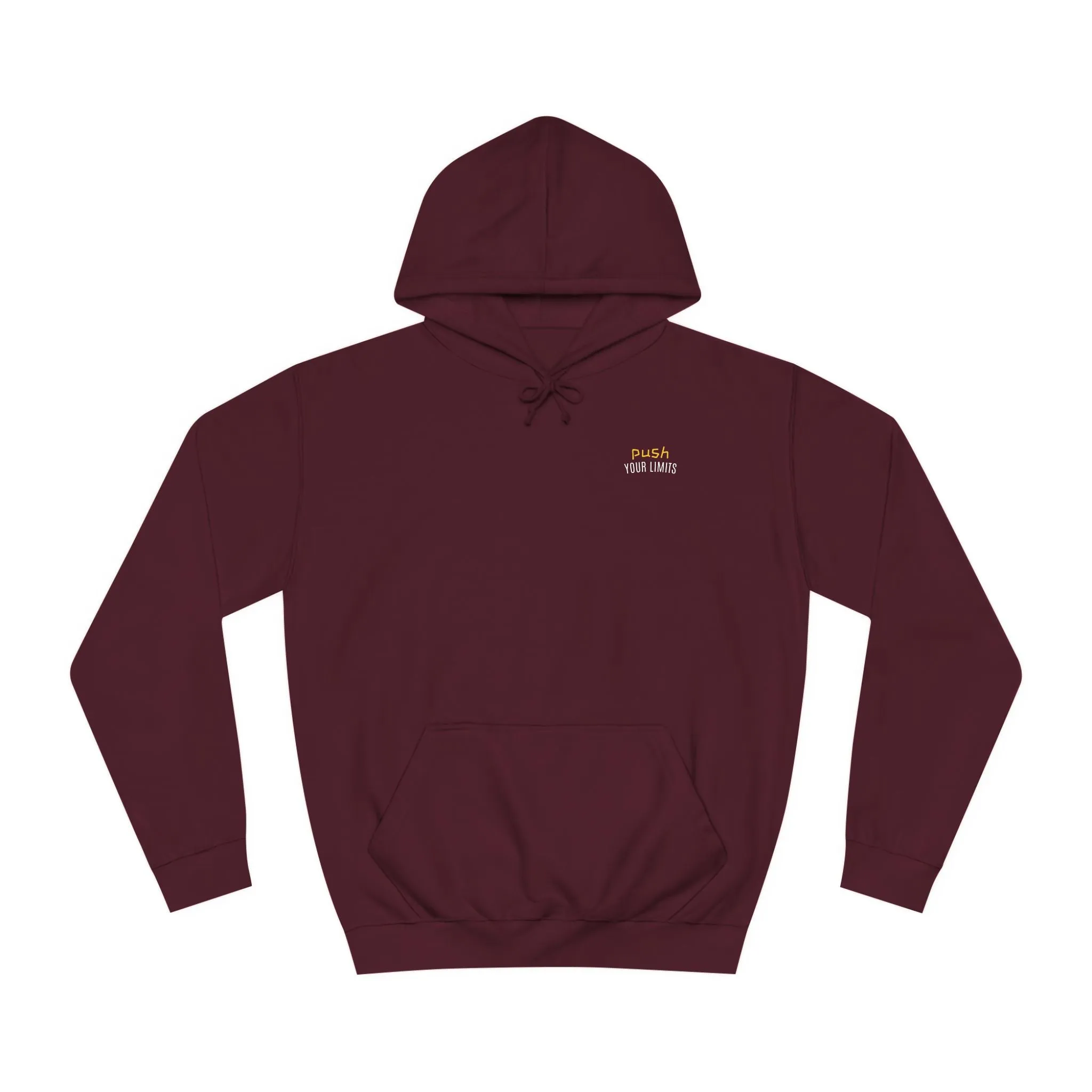 SNRG Unisex Hoodie - Push Your Limits, Sweatshirt, Hooded Jacket, Casual Pullover, Trendy Apparel, Outerwear, Hoodie