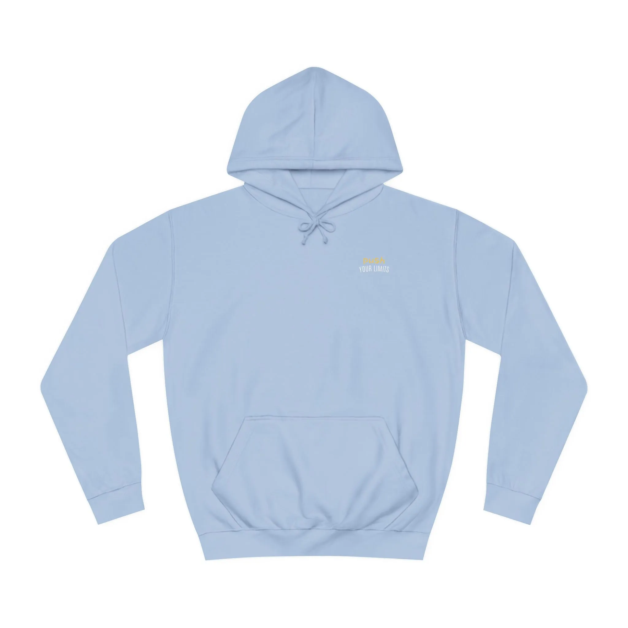 SNRG Unisex Hoodie - Push Your Limits, Sweatshirt, Hooded Jacket, Casual Pullover, Trendy Apparel, Outerwear, Hoodie