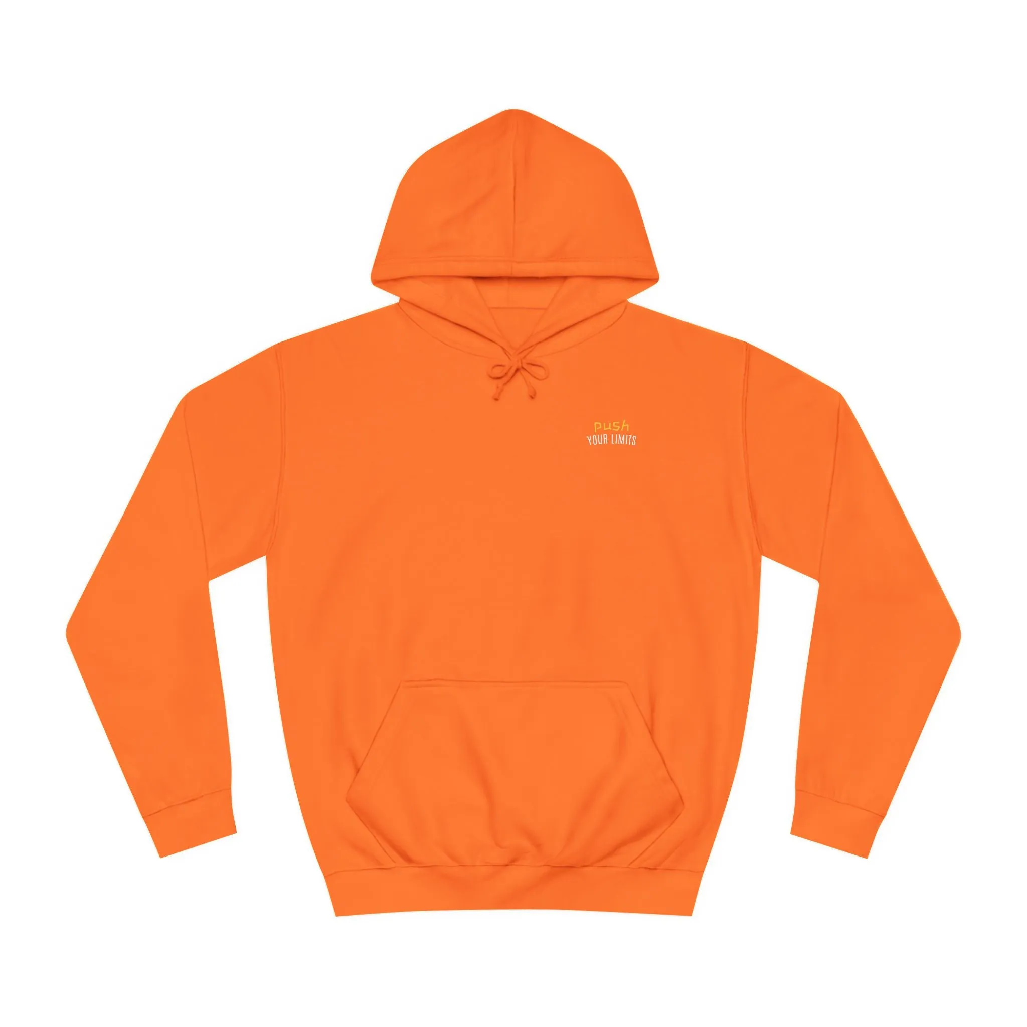 SNRG Unisex Hoodie - Push Your Limits, Sweatshirt, Hooded Jacket, Casual Pullover, Trendy Apparel, Outerwear, Hoodie