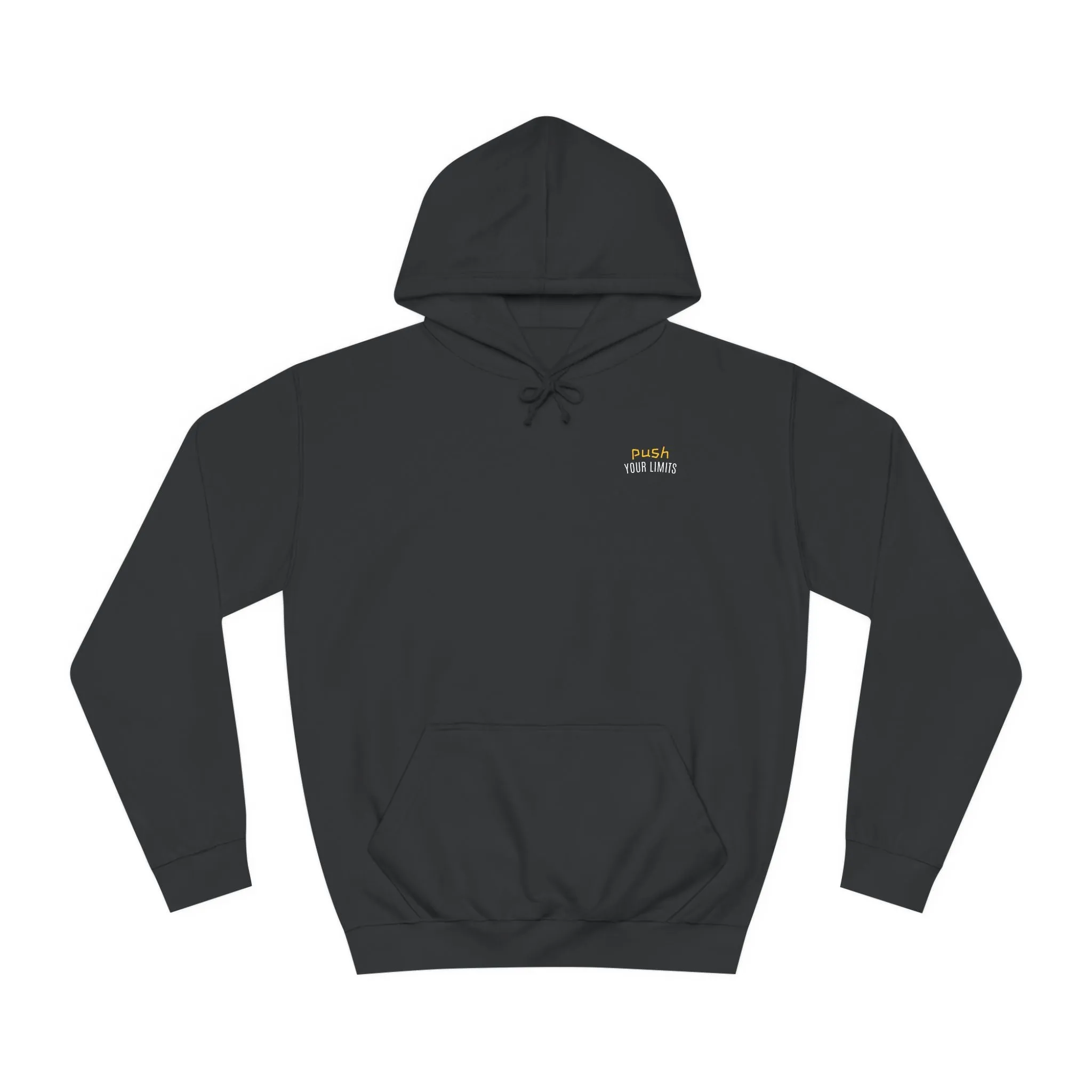 SNRG Unisex Hoodie - Push Your Limits, Sweatshirt, Hooded Jacket, Casual Pullover, Trendy Apparel, Outerwear, Hoodie