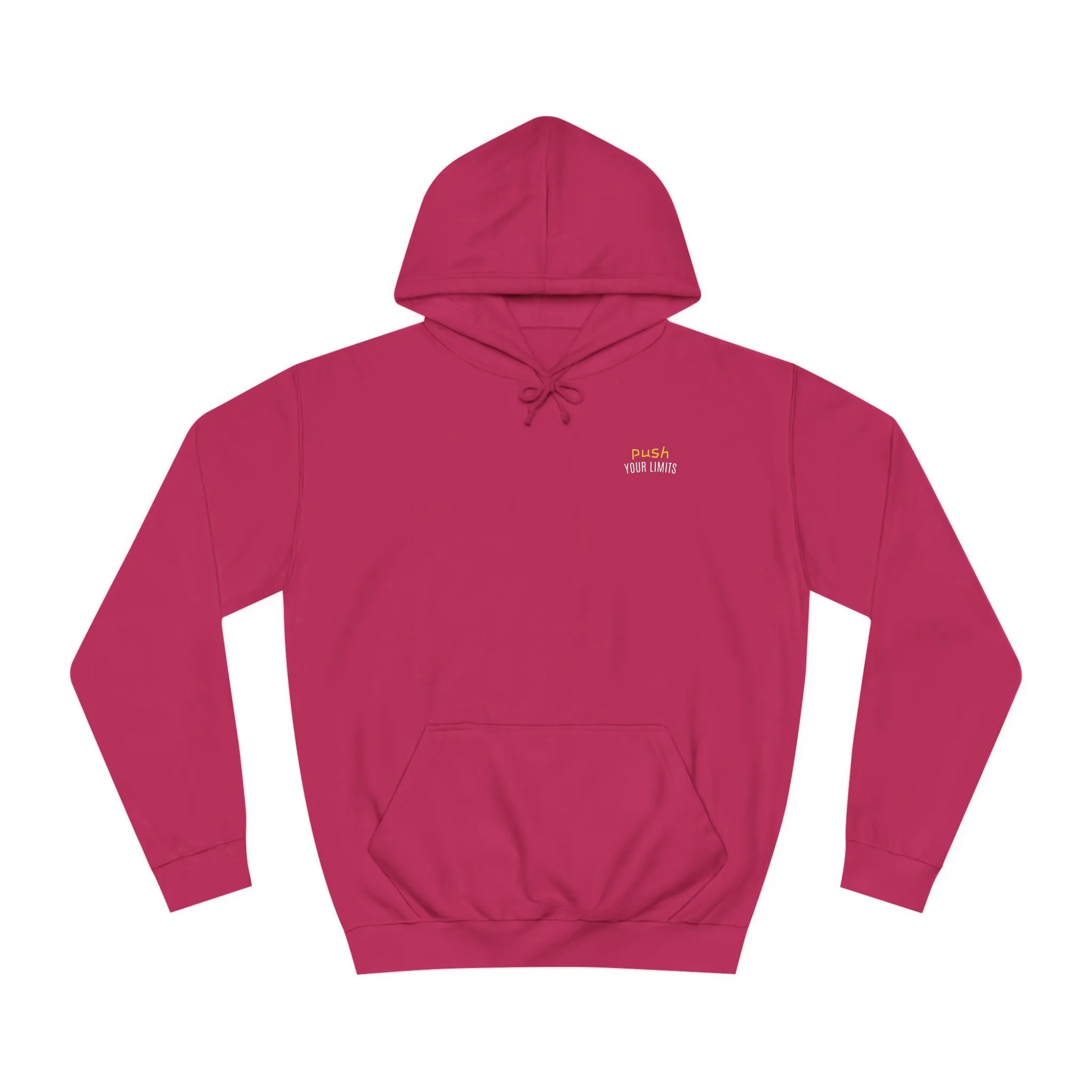 SNRG Unisex Hoodie - Push Your Limits, Sweatshirt, Hooded Jacket, Casual Pullover, Trendy Apparel, Outerwear, Hoodie