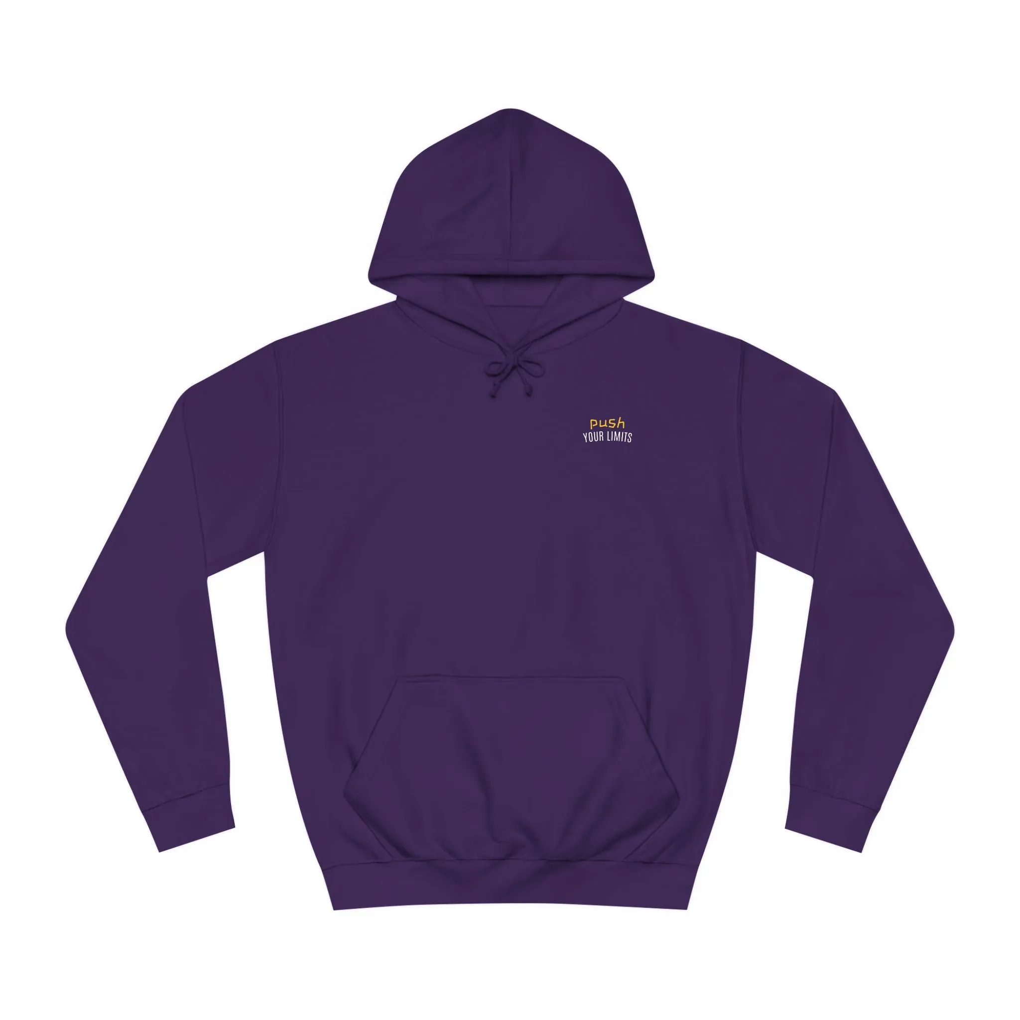 SNRG Unisex Hoodie - Push Your Limits, Sweatshirt, Hooded Jacket, Casual Pullover, Trendy Apparel, Outerwear, Hoodie