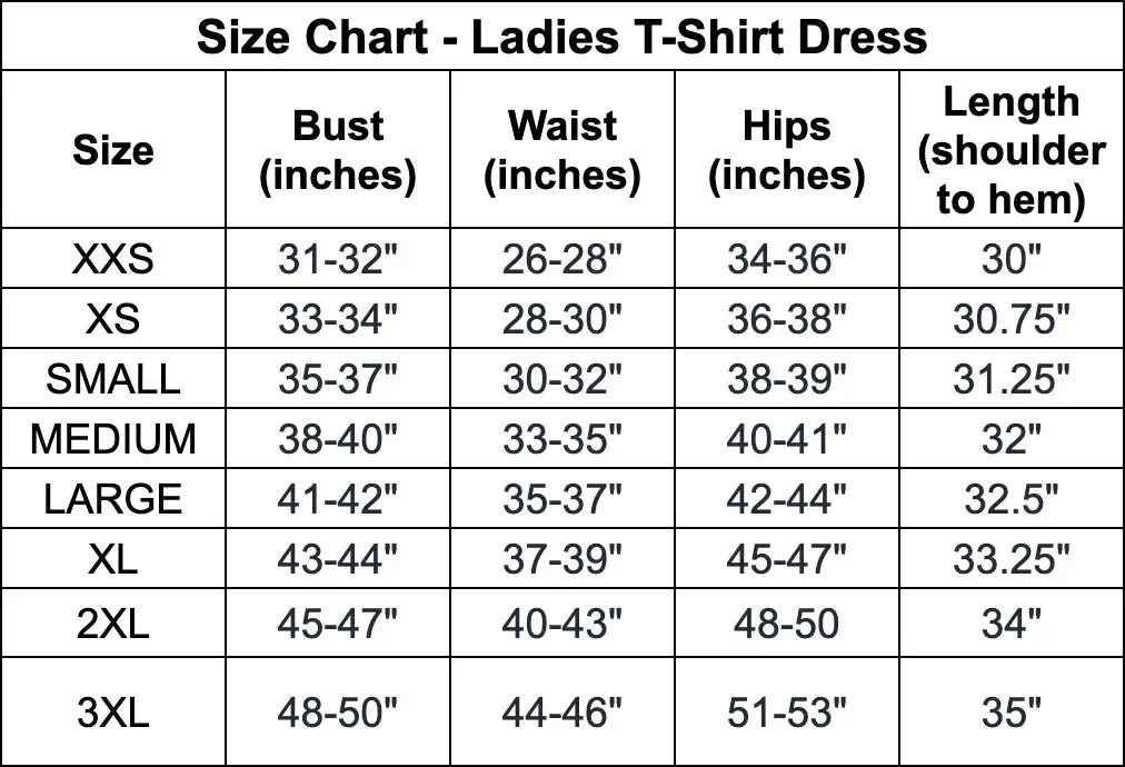 Solids Sale Ladies' T-Shirt Dress