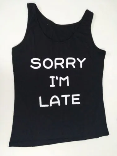 Sorry I'm Late T-Shirt Fashion Mommy and me Matching Shirts