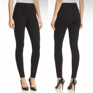 SPANX | Jean-ish Ankle Leggings Denim Tummy Control Shaping Black