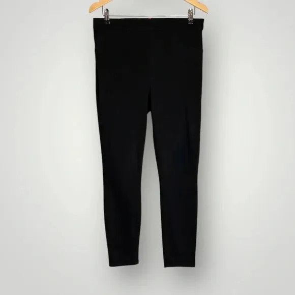 SPANX | Jean-ish Ankle Leggings Denim Tummy Control Shaping Black