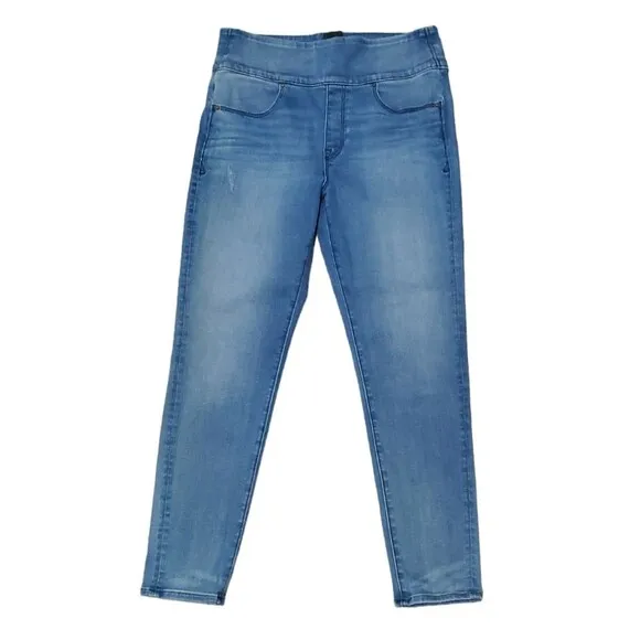 SPANX Signature Waist Ankle Skinny High Rise Back Zipper Jeans