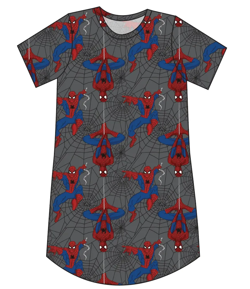 Spectacular Spidey Ladies' T-Shirt Dress