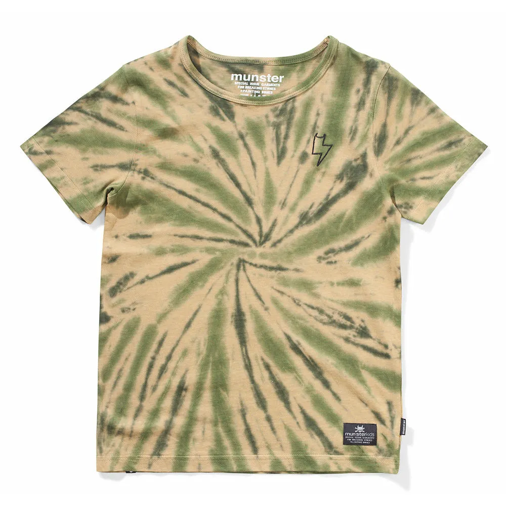 Splatt Ss Tee - Sand Dye