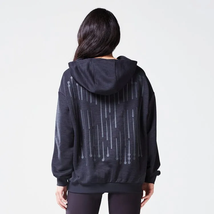 SQUATWOLFCODE OVERSIZED DRIP HOODIE