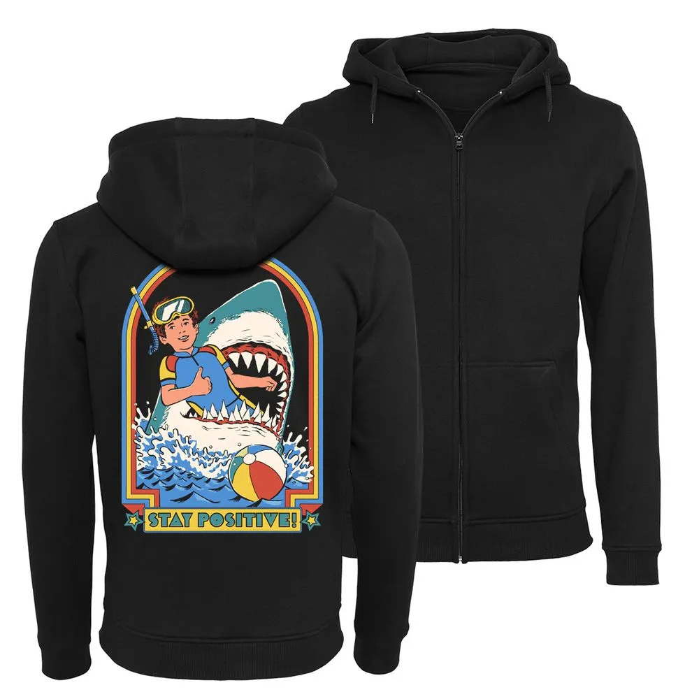 Steven Rhodes - Stay Positive - Zip-Hoodie