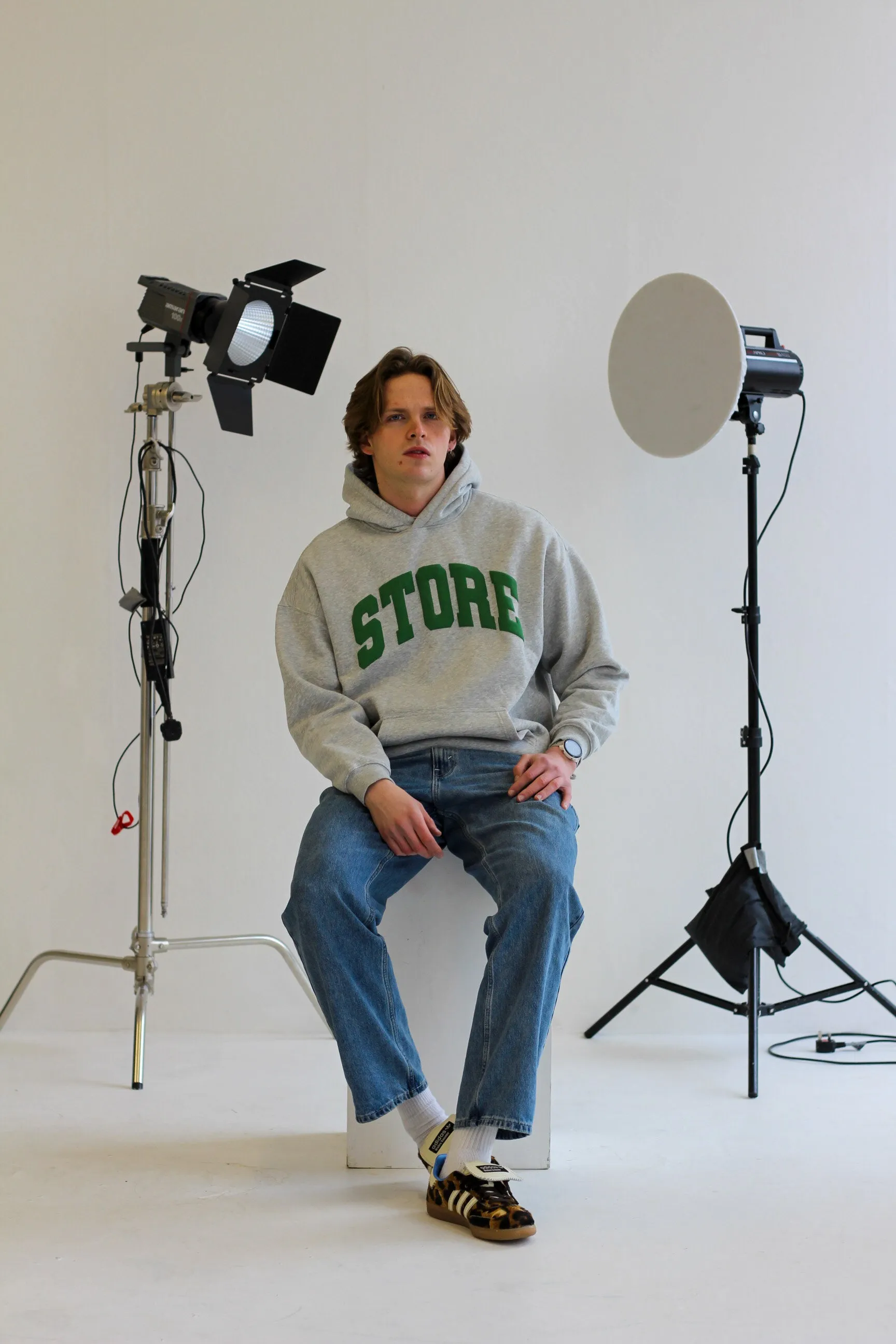 Store Heavyweight Hoodies (Grey)