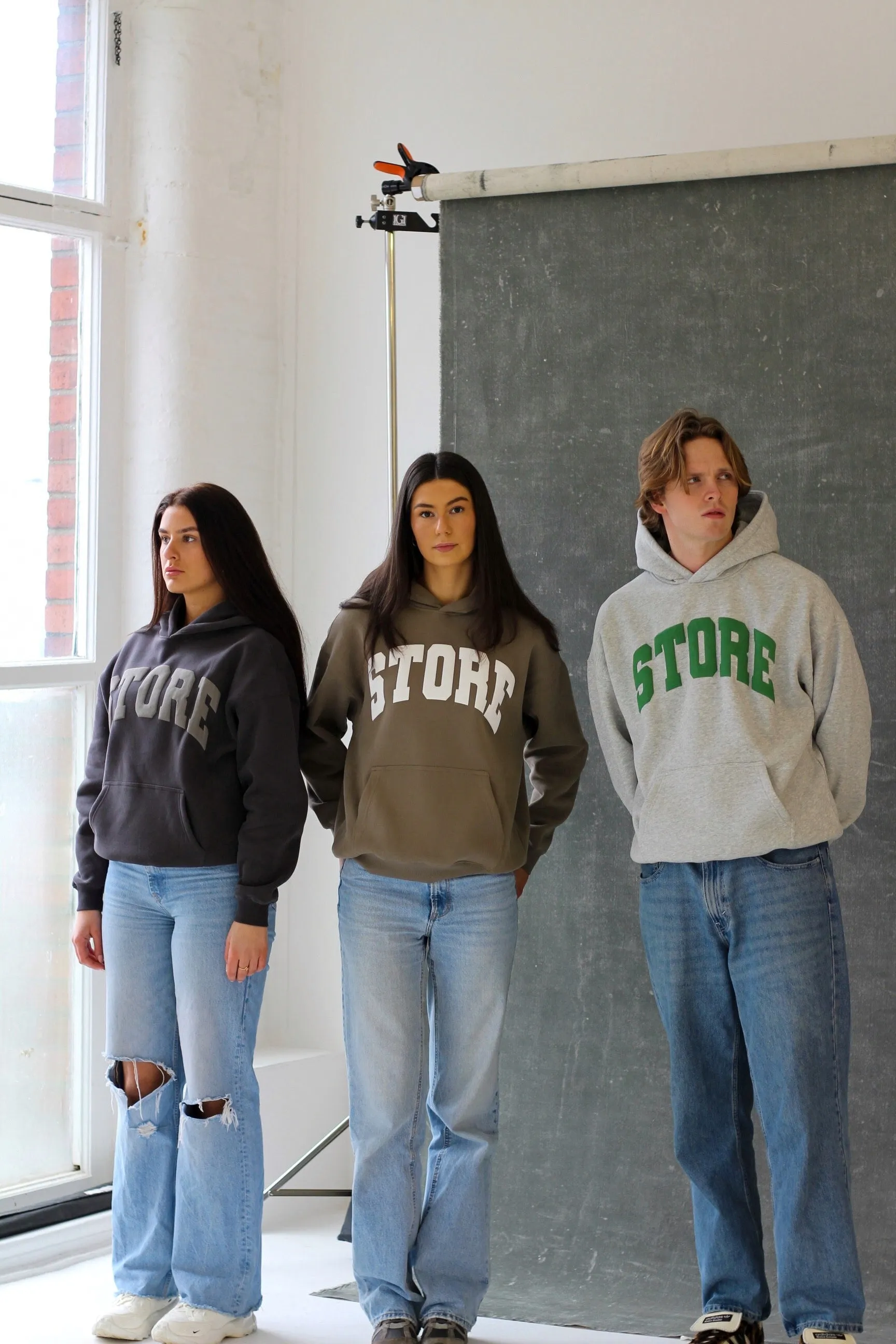 Store Heavyweight Hoodies (Grey)