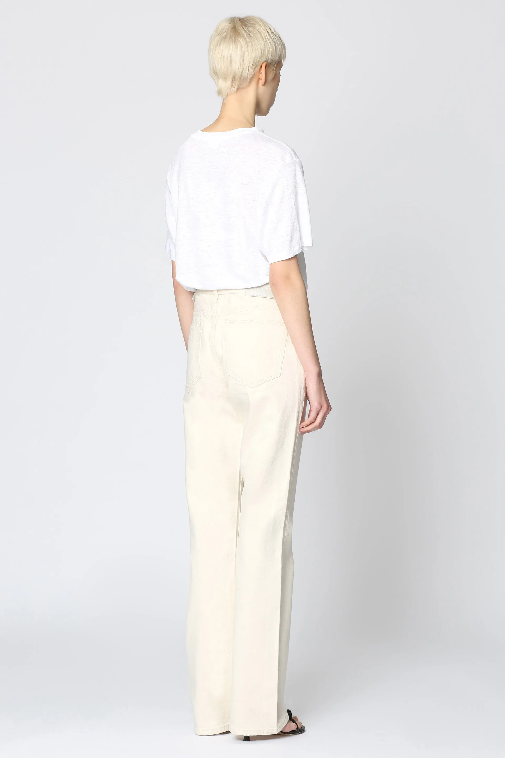 Straight leg jeans