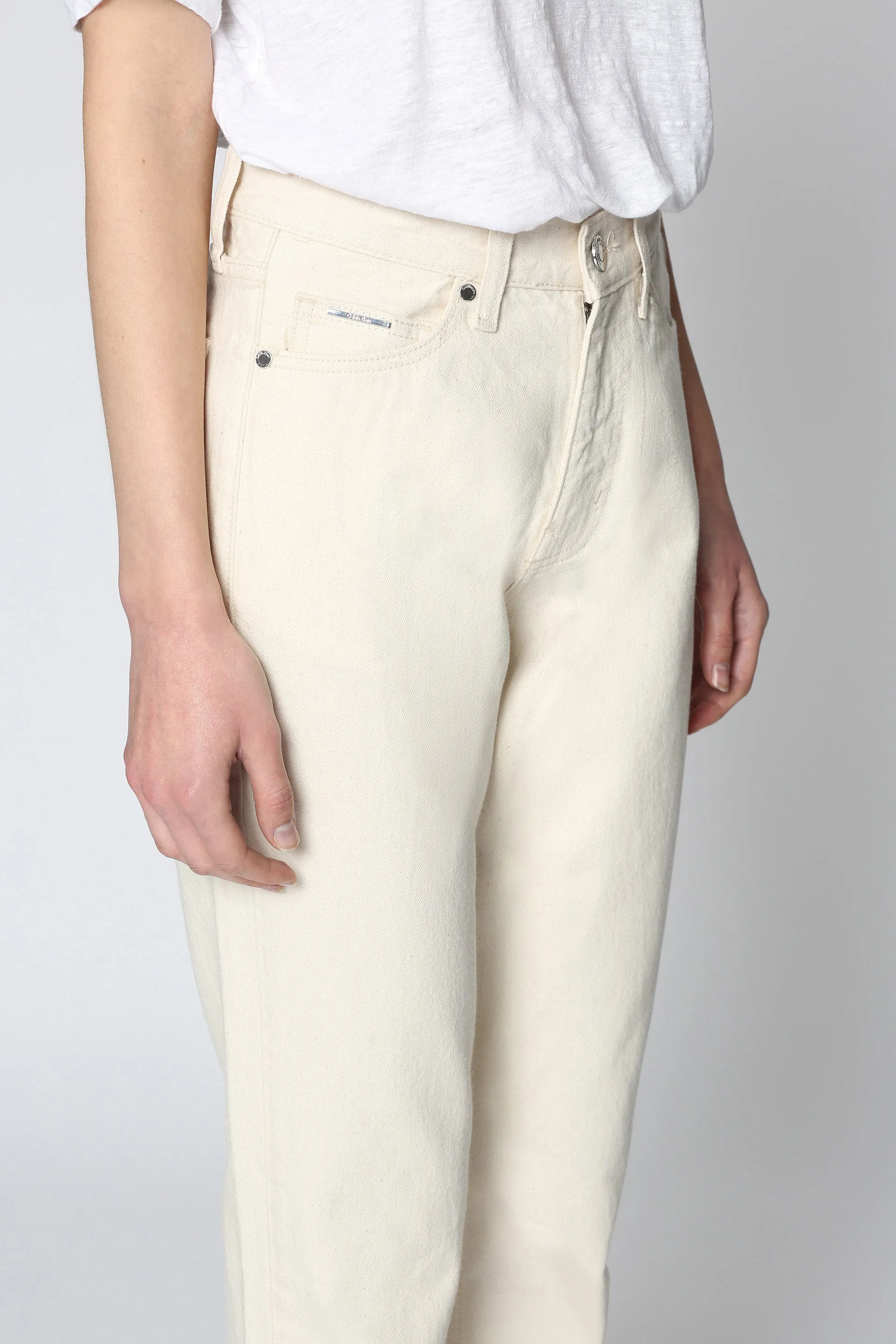 Straight leg jeans
