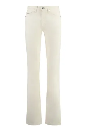 Straight leg jeans