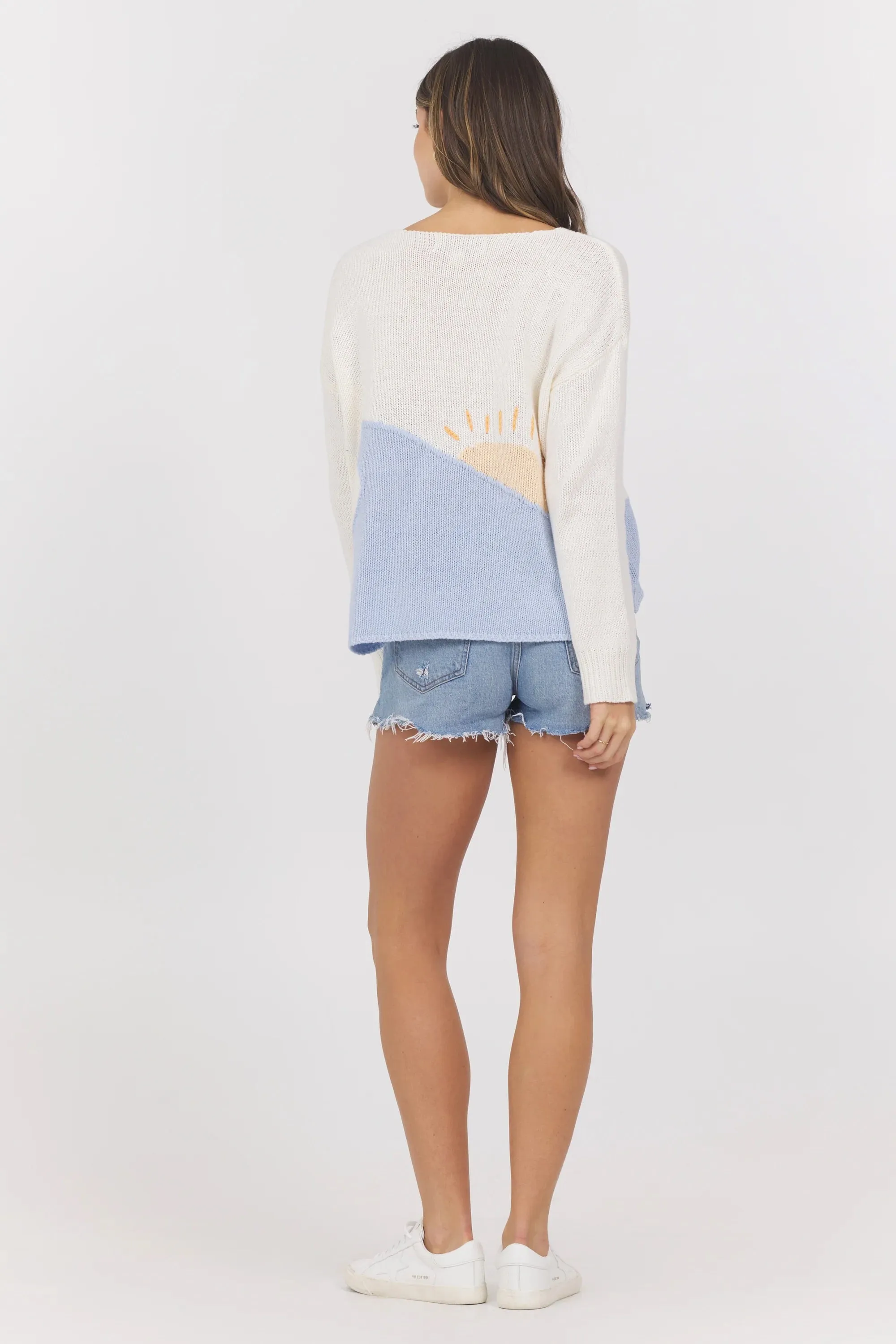 Sunrise Knit Beach Sweater
