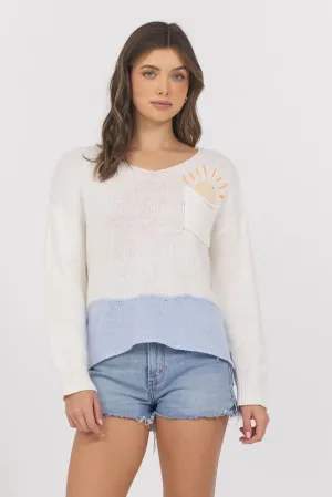 Sunrise Knit Beach Sweater