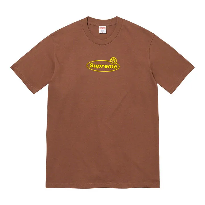 Supreme Warning Tee- Brown