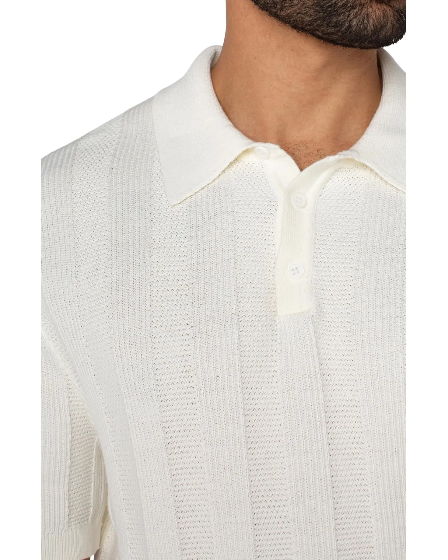 Sweater Knit Polo