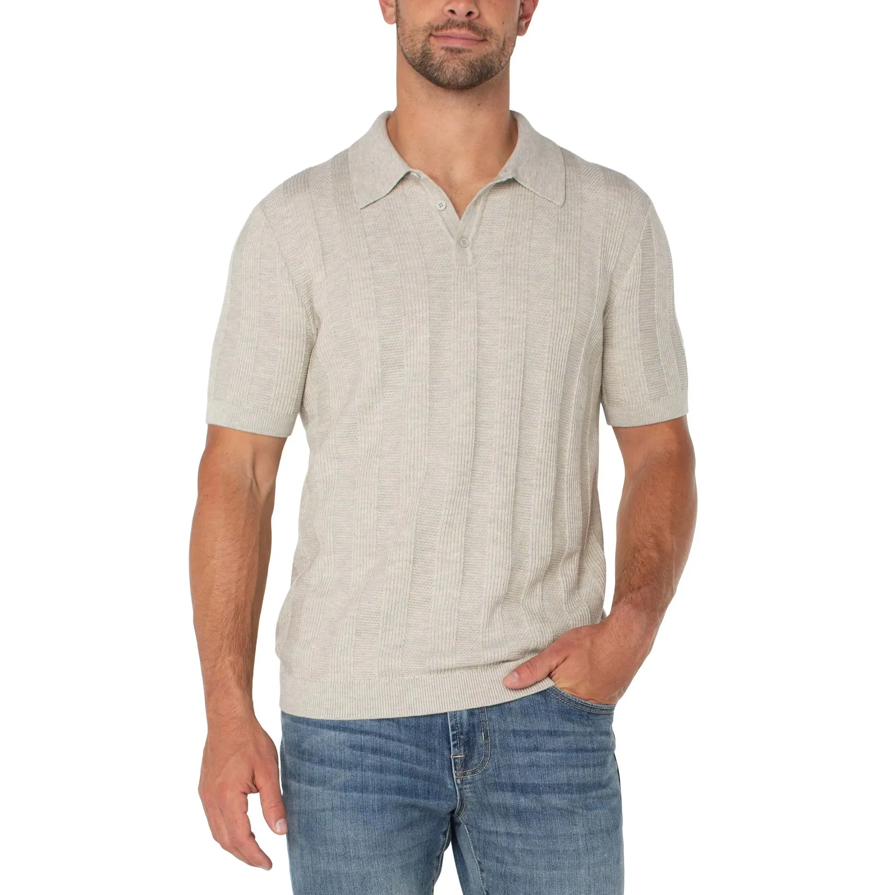 Sweater Knit Polo