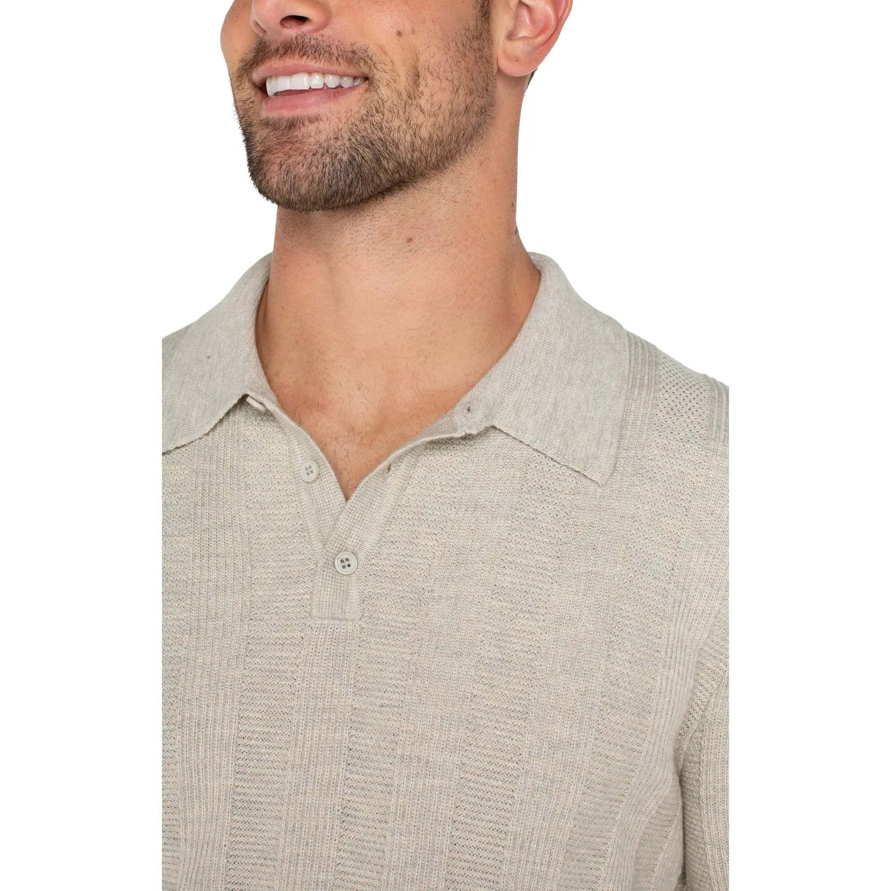 Sweater Knit Polo