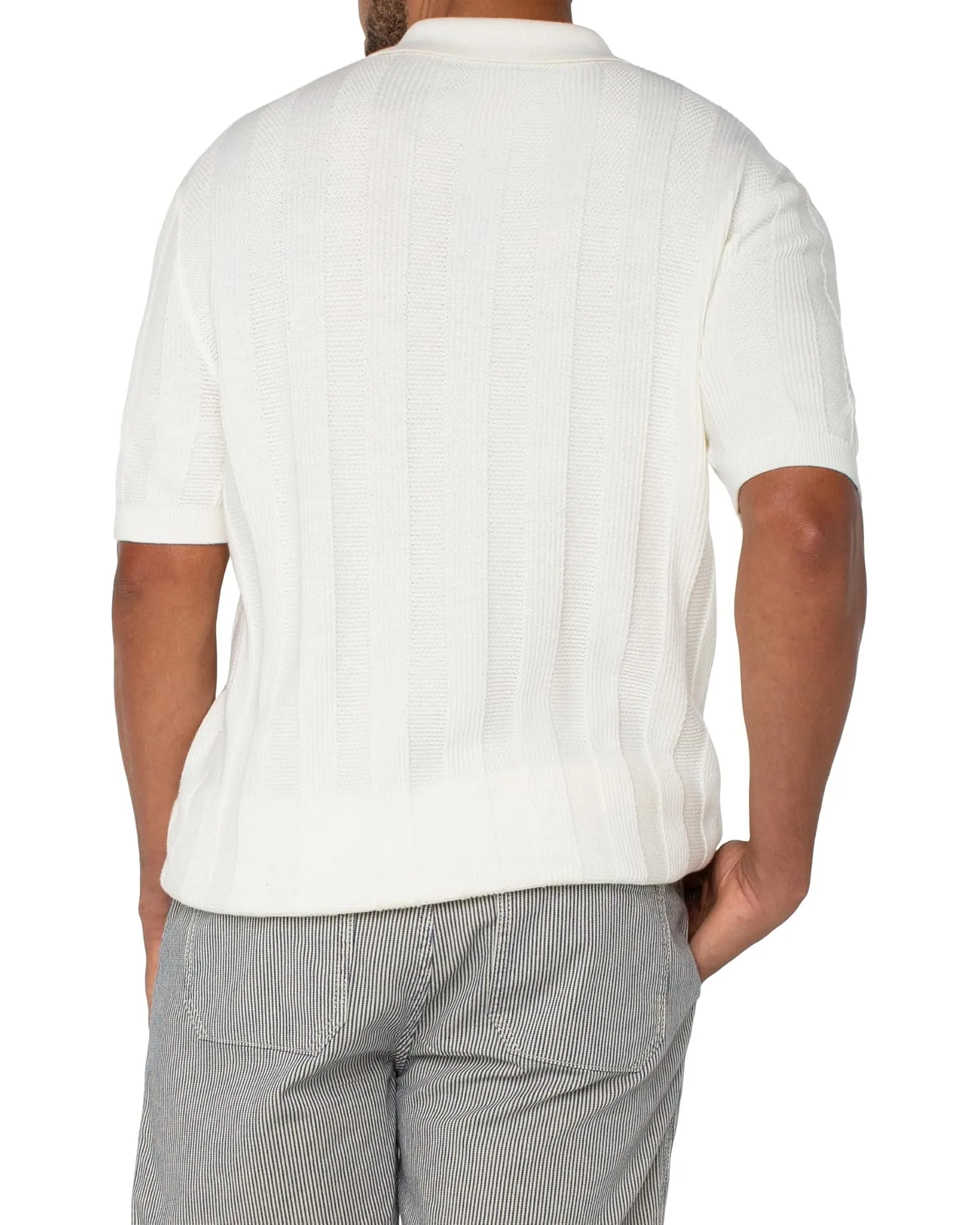 Sweater Knit Polo