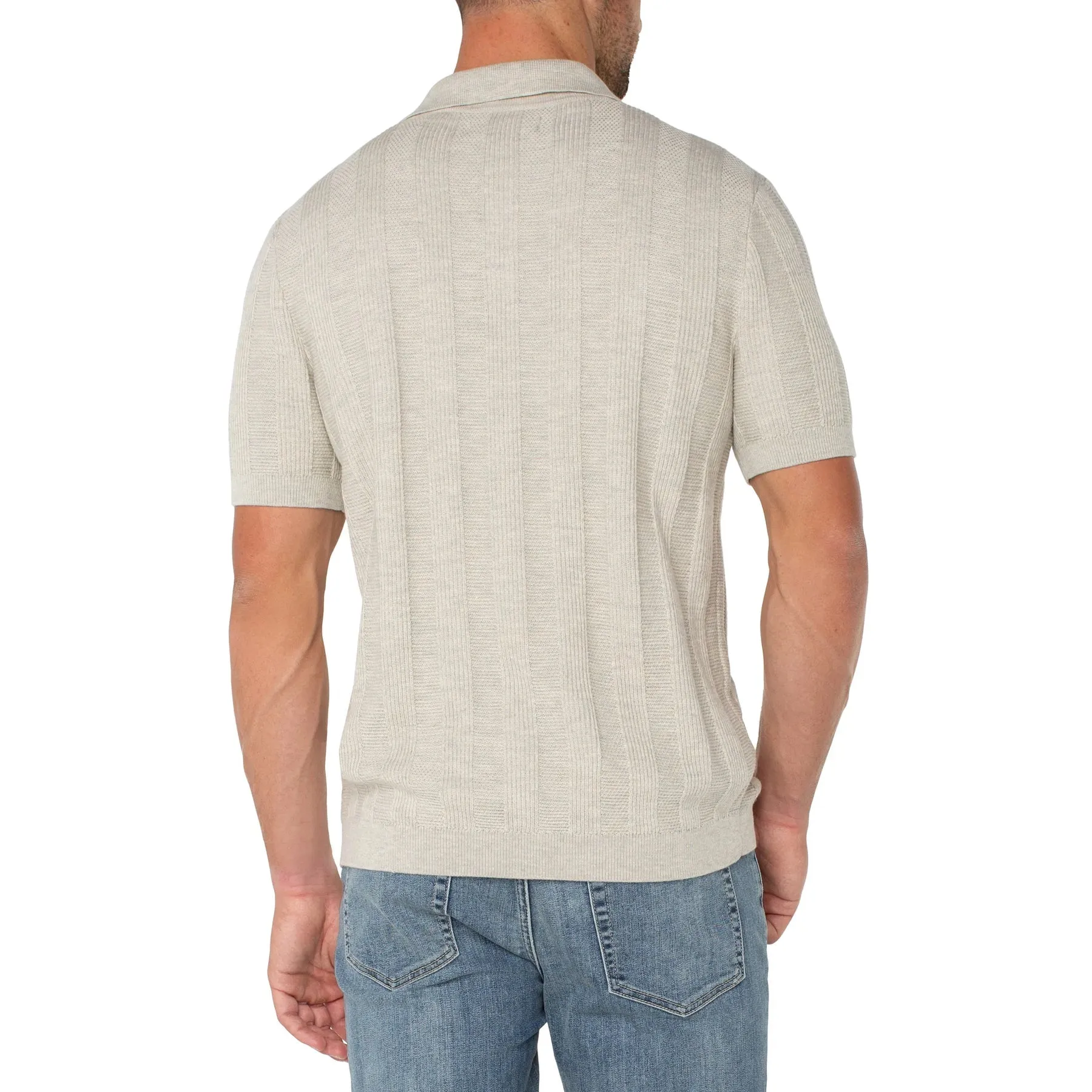 Sweater Knit Polo