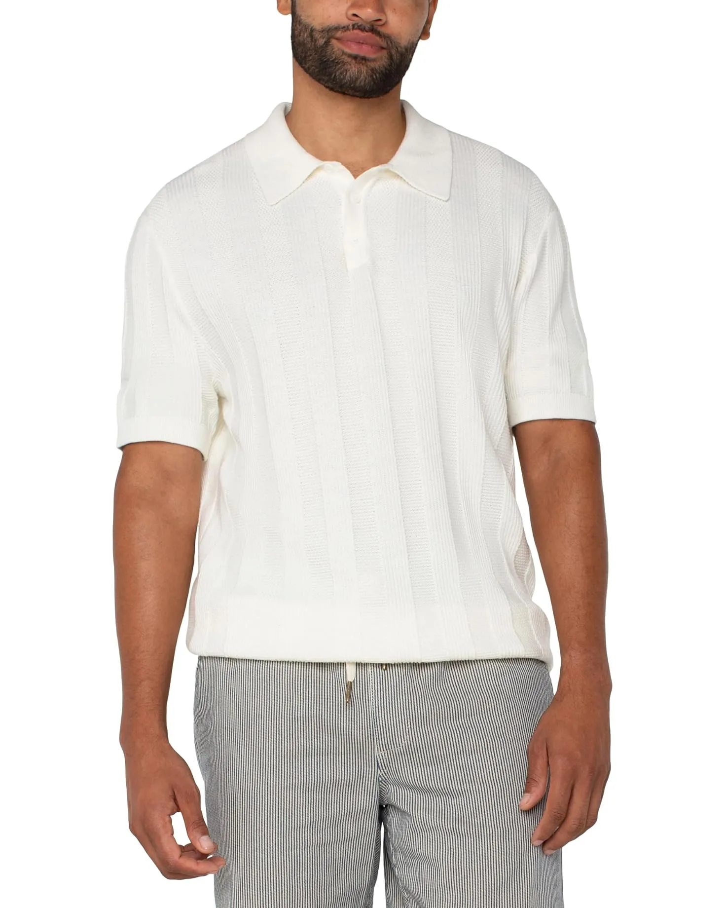 Sweater Knit Polo