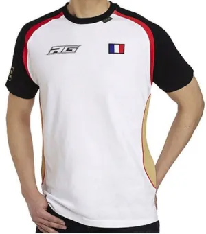 T-SHIRT Tee Adult Formula One 1 Lotus F1 Team NEW! Romain Grosjean White