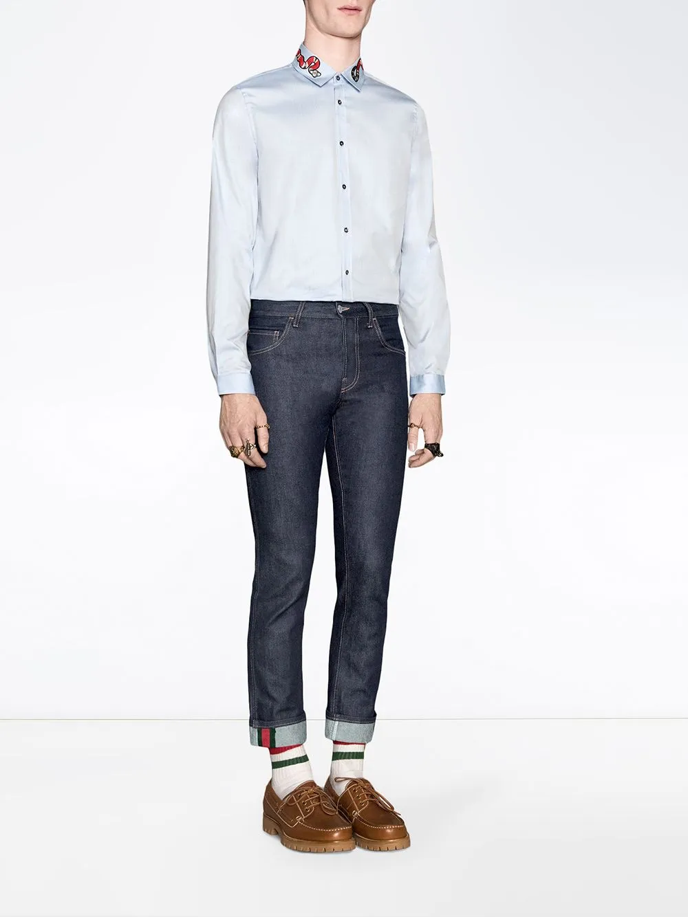 Tapered jeans