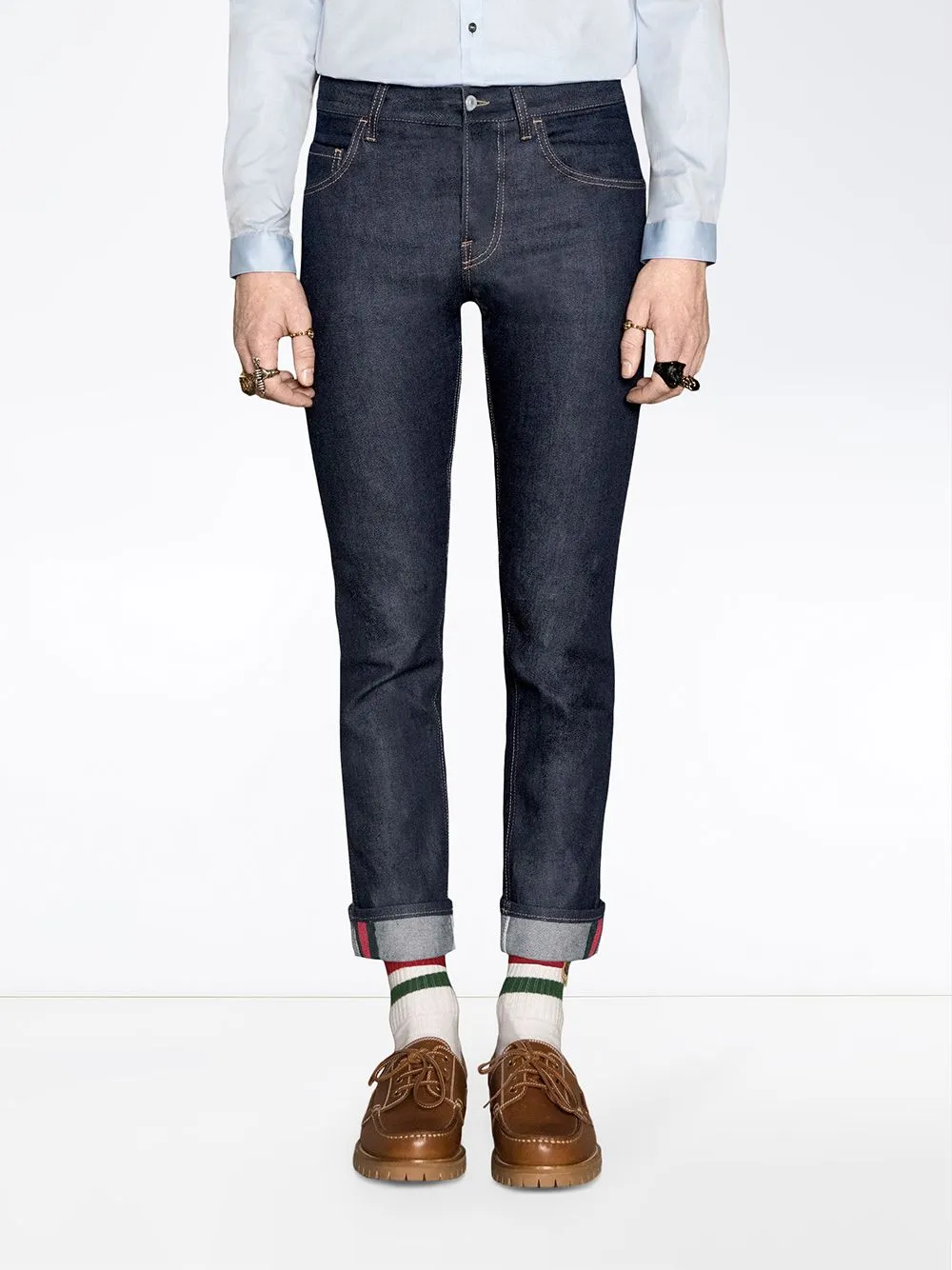 Tapered jeans