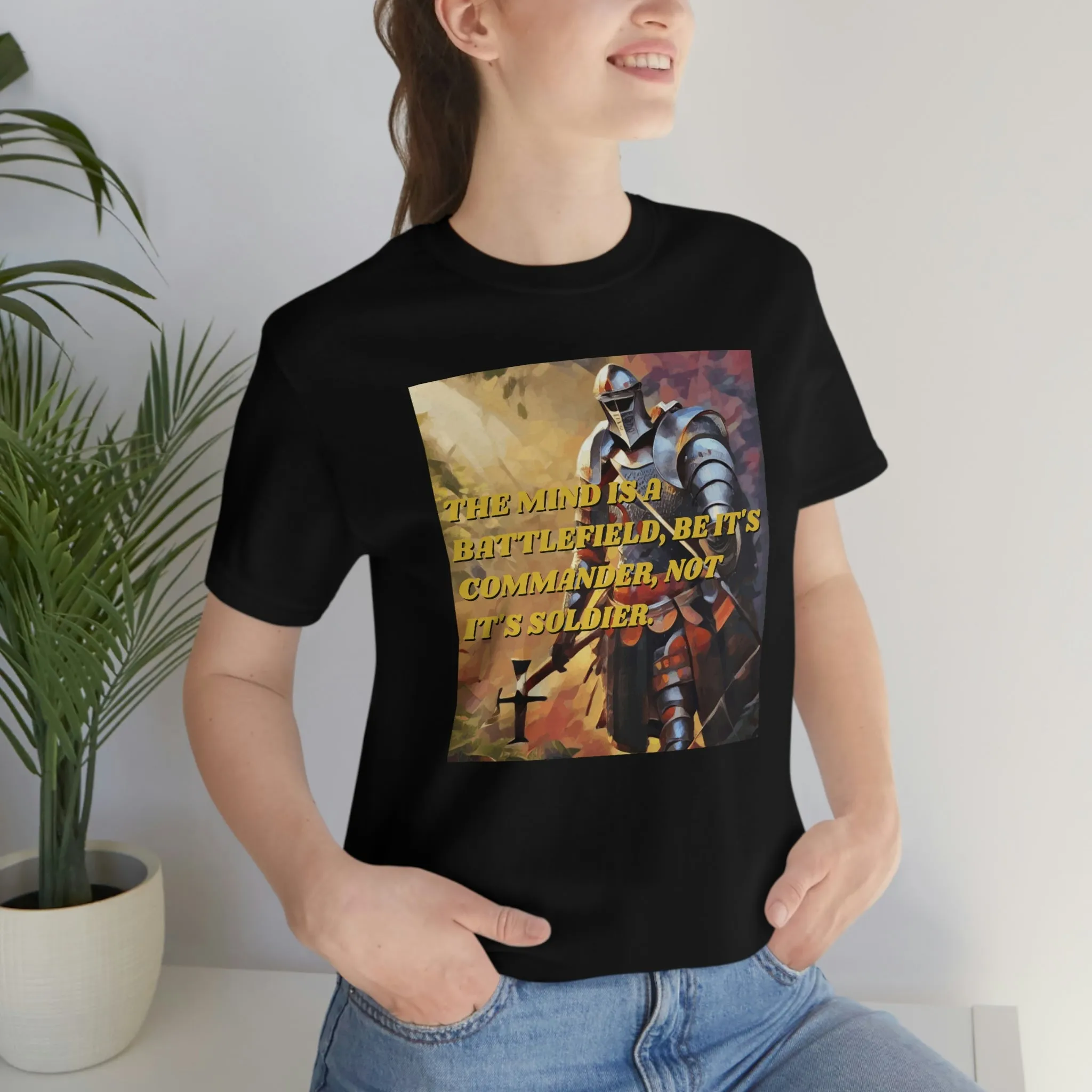 The Mind Is A Battlefield Short Sleeve Tee