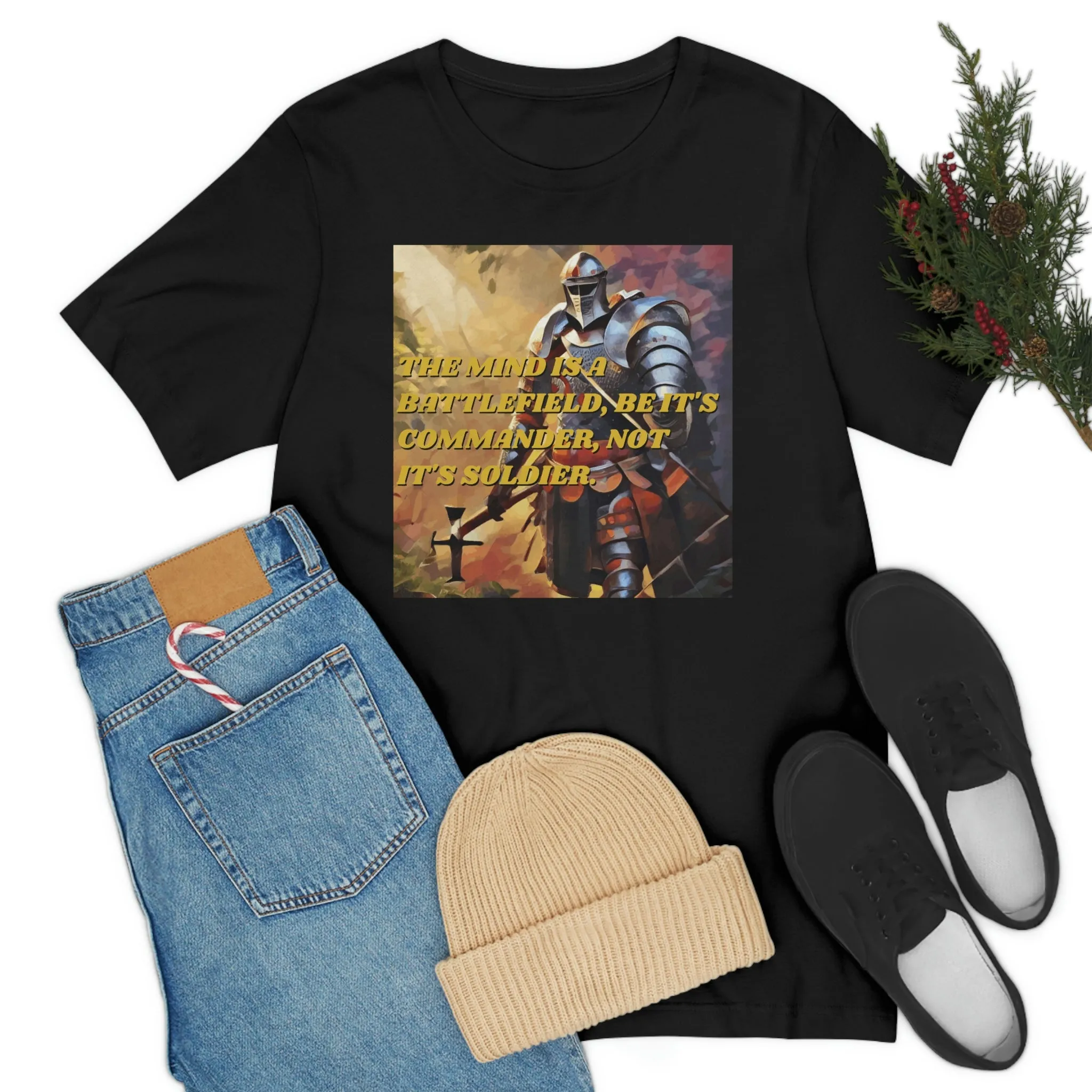 The Mind Is A Battlefield Short Sleeve Tee