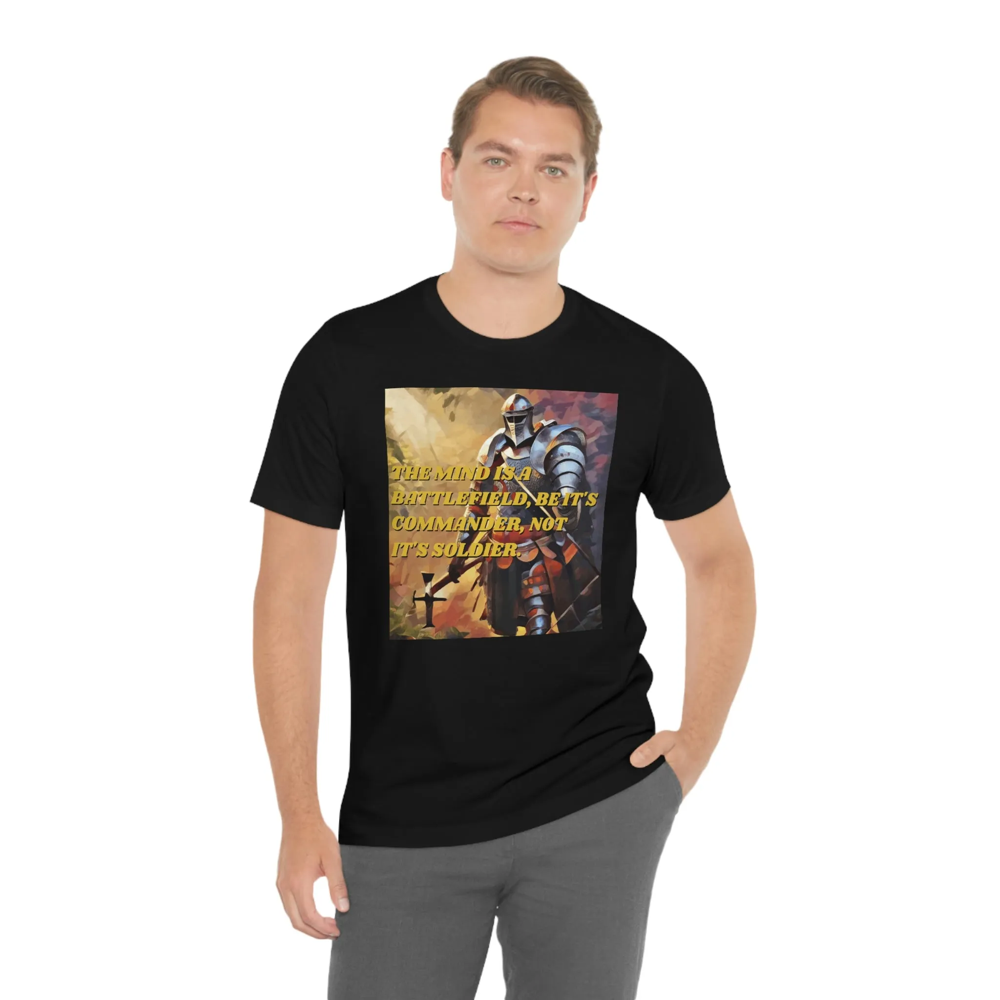 The Mind Is A Battlefield Short Sleeve Tee