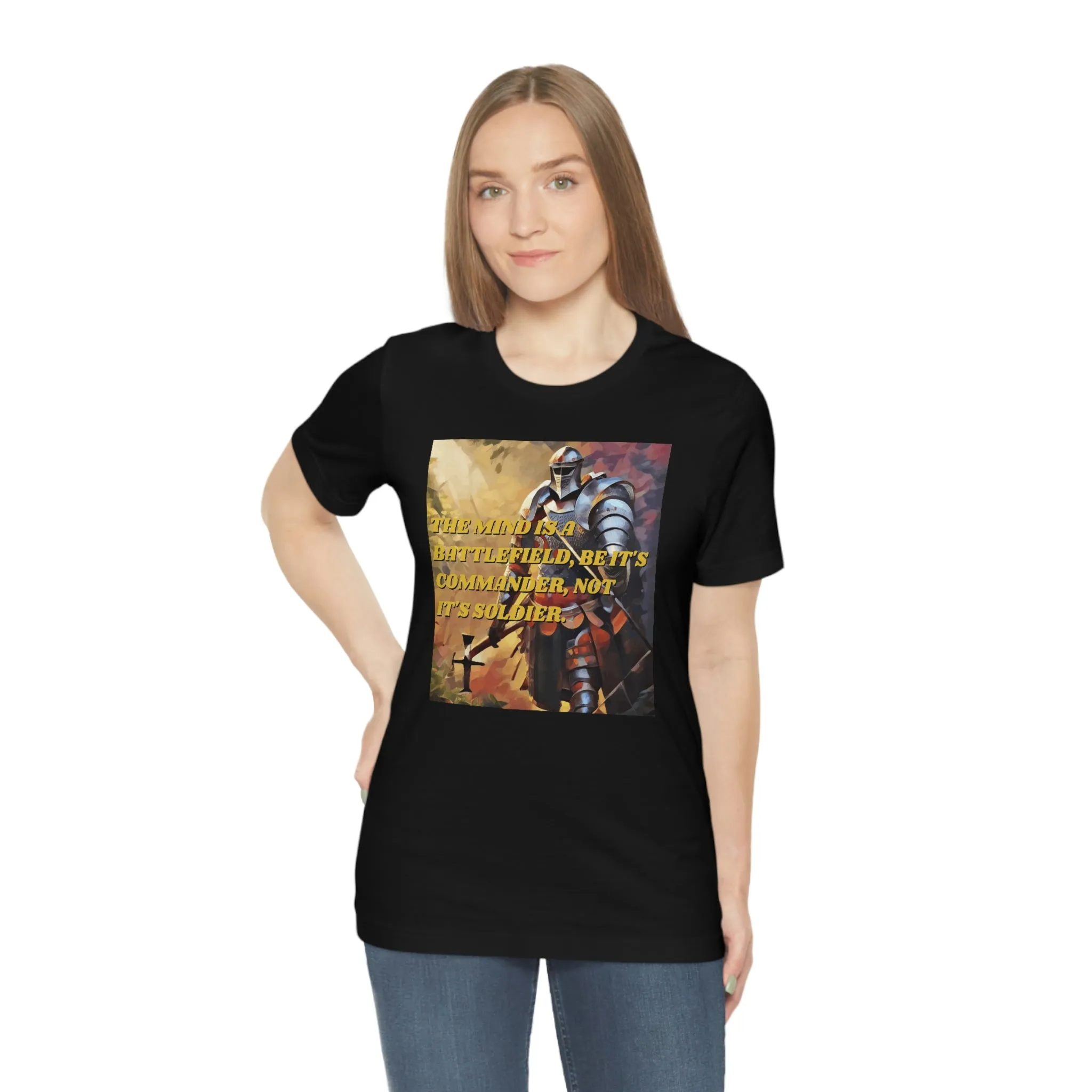 The Mind Is A Battlefield Short Sleeve Tee
