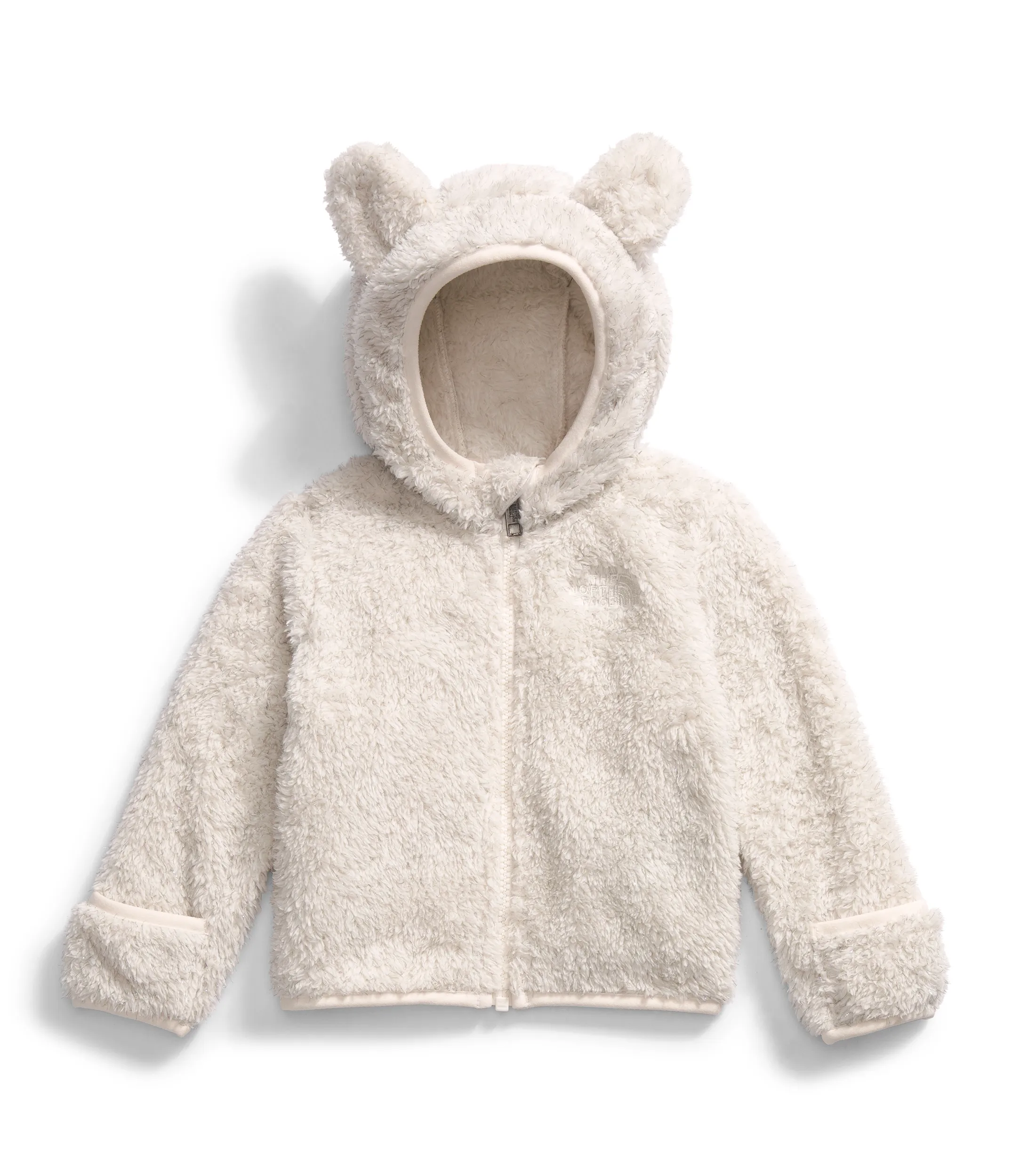 The North Face Infant Campshire Bear Hoodie (White Dune/Sparkle)