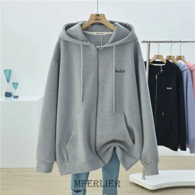 Thin Oversized Long Hoodie
